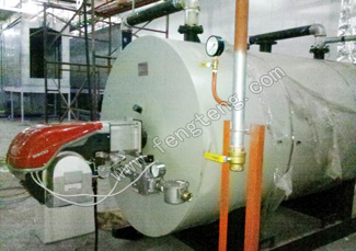 金品电器厂锅炉热水系统工程